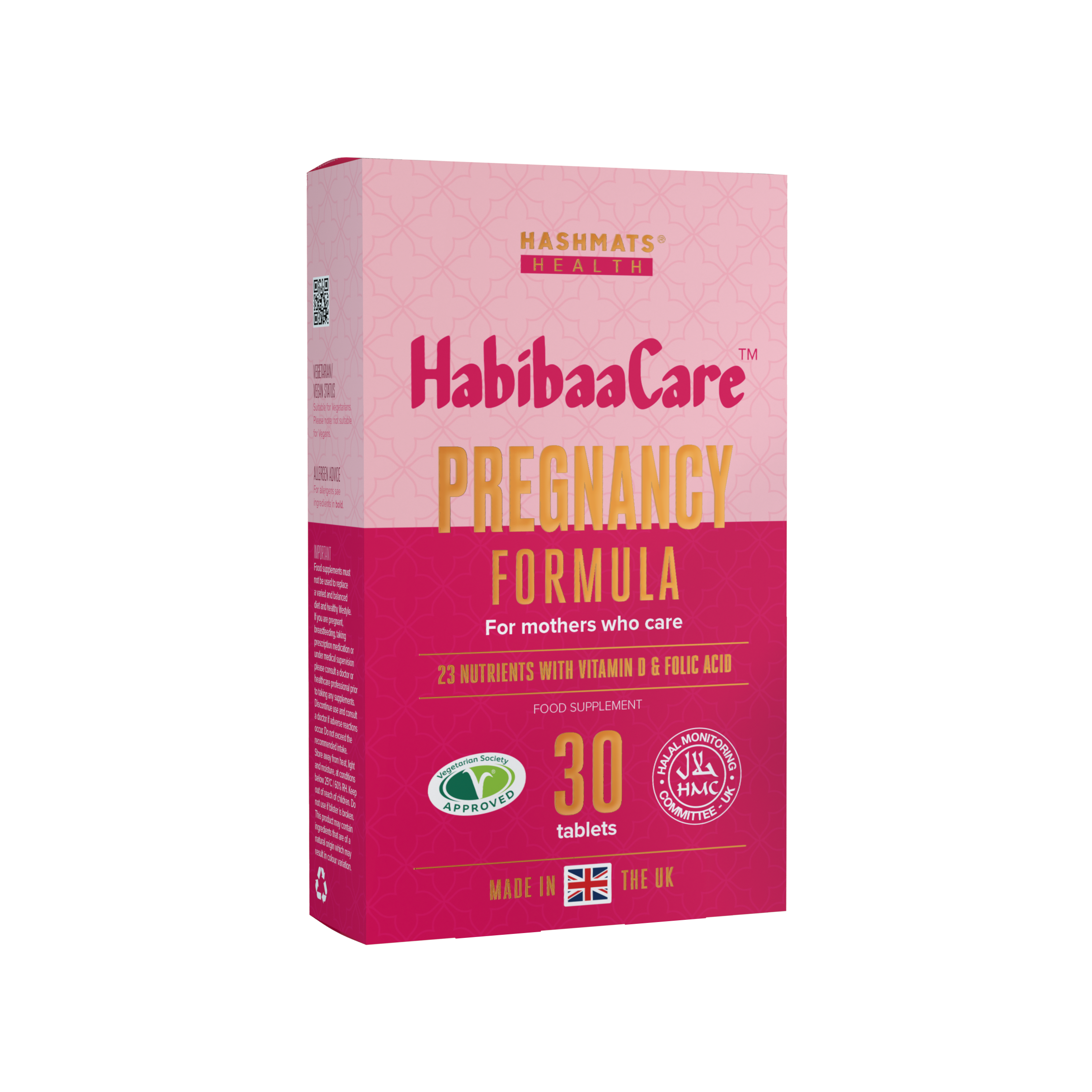 HabibaaCare® Pregnancy Vitamins and Minerals - by HASHMATS®