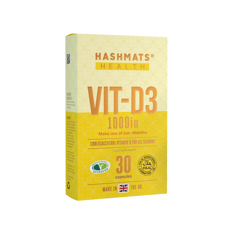 Vitamin D 1000iu - Vit-D3 by HASHMATS®
