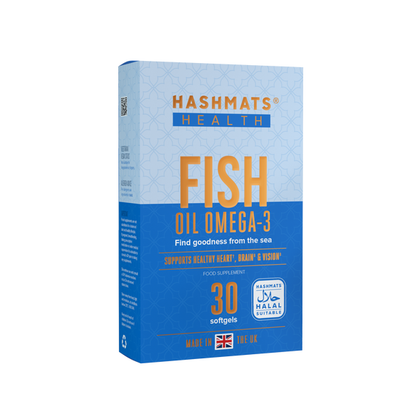 Fish Oil Omega-3 Halal Gelatine by HASHMATS®