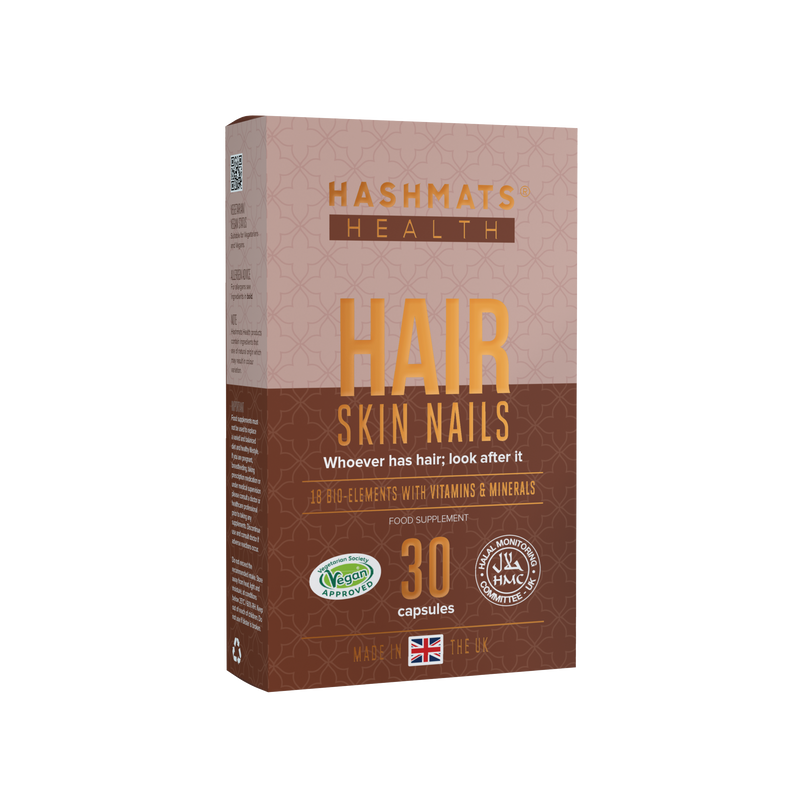 Hair Skin Nails Vitamins Vegan by HASHMATS®