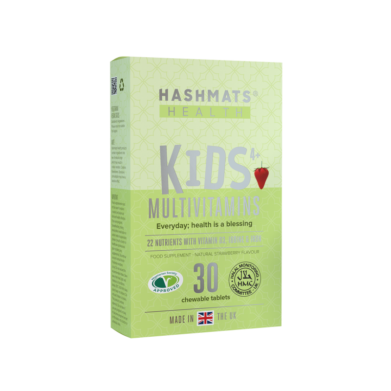 Kids Multivitamins Chewable - 22 Nutrients by HASHMATS®