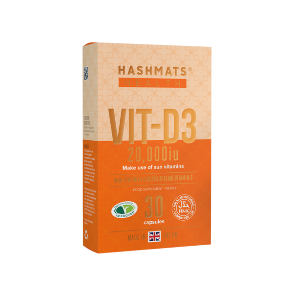 Vitamin D 20000iu - Vit-D3 by HASHMATS®