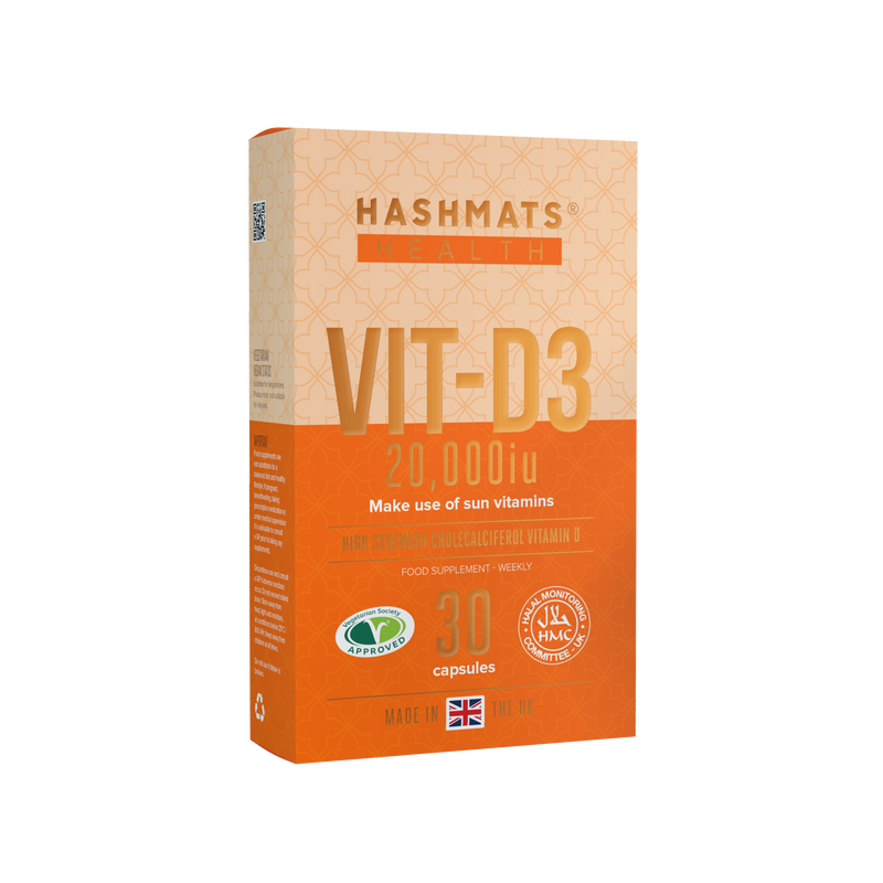 Vitamin D 20000iu - Vit-D3 by HASHMATS®