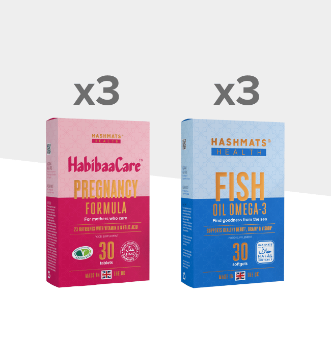 HabibaaCare® Pregnancy with Halal Omega-3