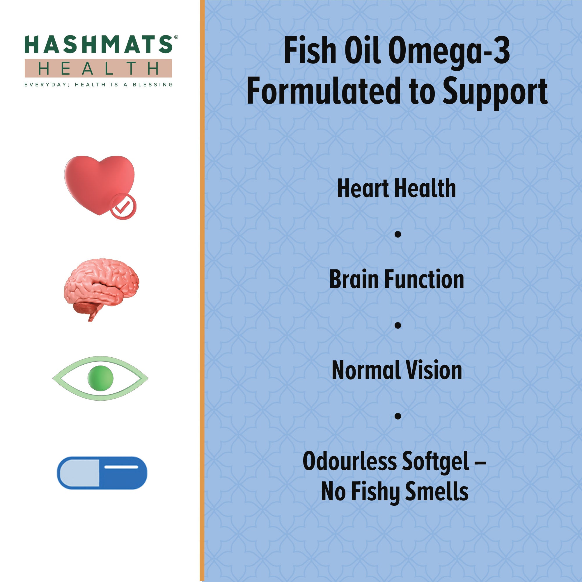 HabibaaCare Pregnancy with Omega-3 - Hashmats Health