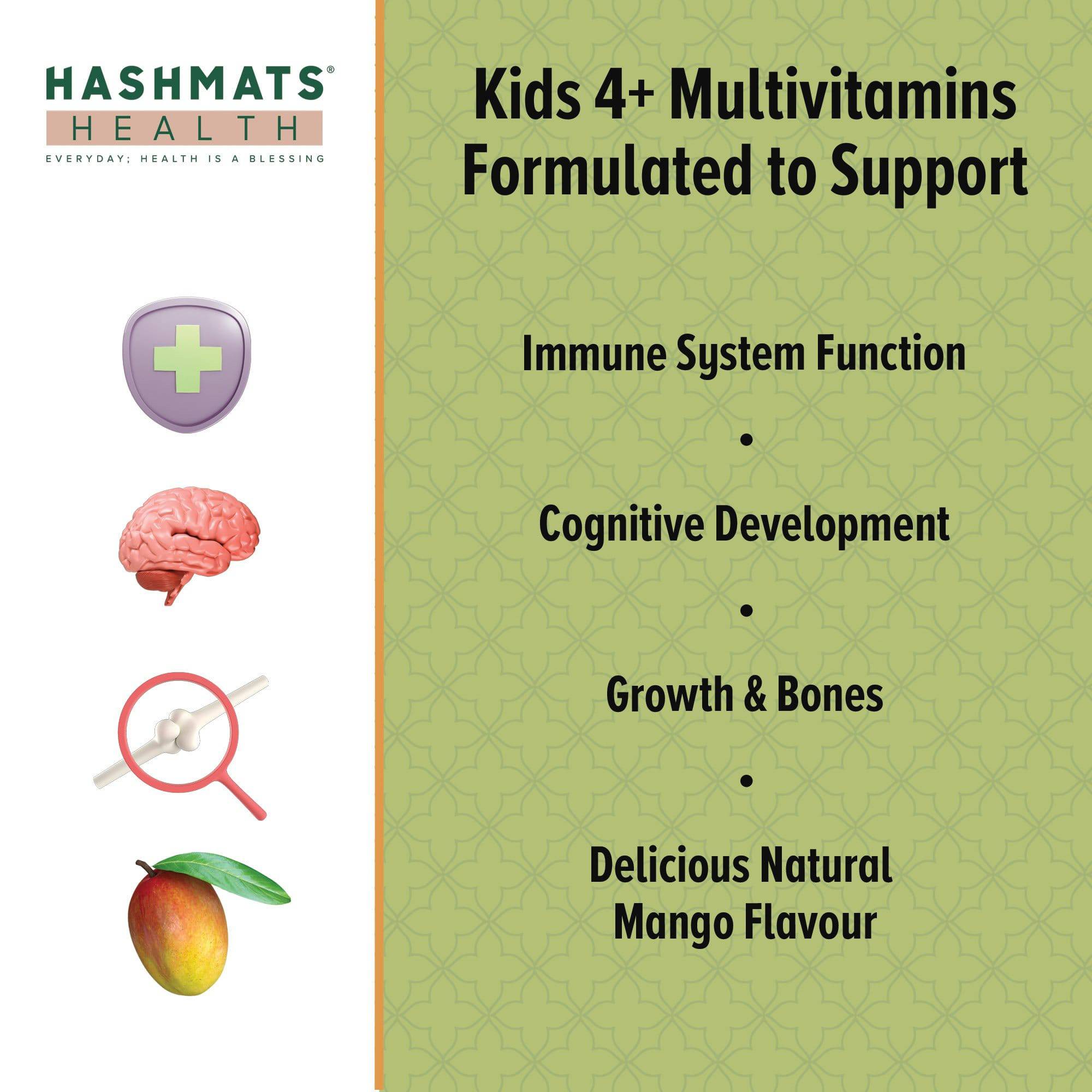 halal vitamins Back To School Bundle - Kids 4+ Multivitamins - Hashmats Health