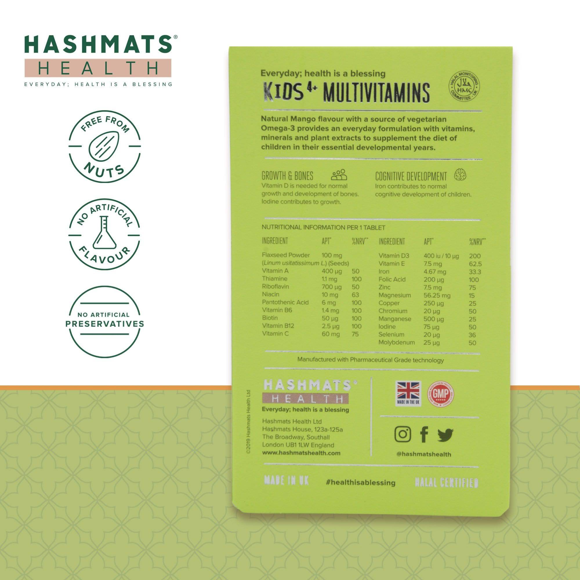 halal vitamins Basic Family Bundle - Hashmats Health