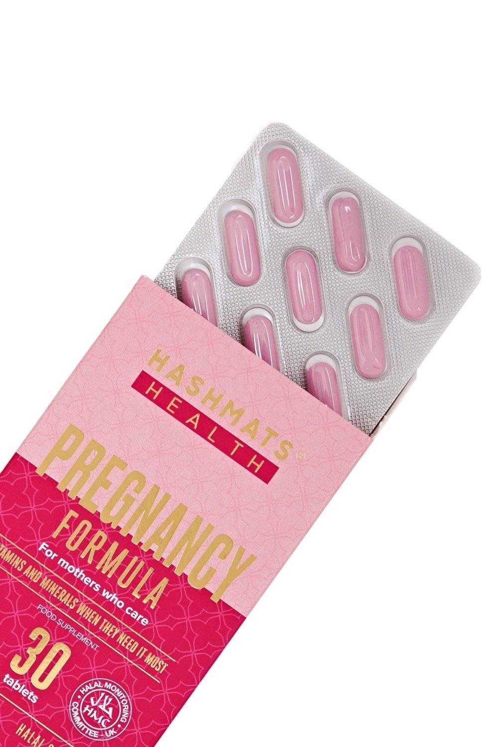 halal vitamins HabibaaCare® Pregnancy Vitamins and Minerals (30 tablets x6) Bundle - Hashmats Health